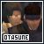 A fanlisting button for Otasune, the ship between Solid Snake & Otacon from Metal Gear Solid