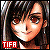 A fanlisting button for Tifa Lockhart from Final Fantasy VII